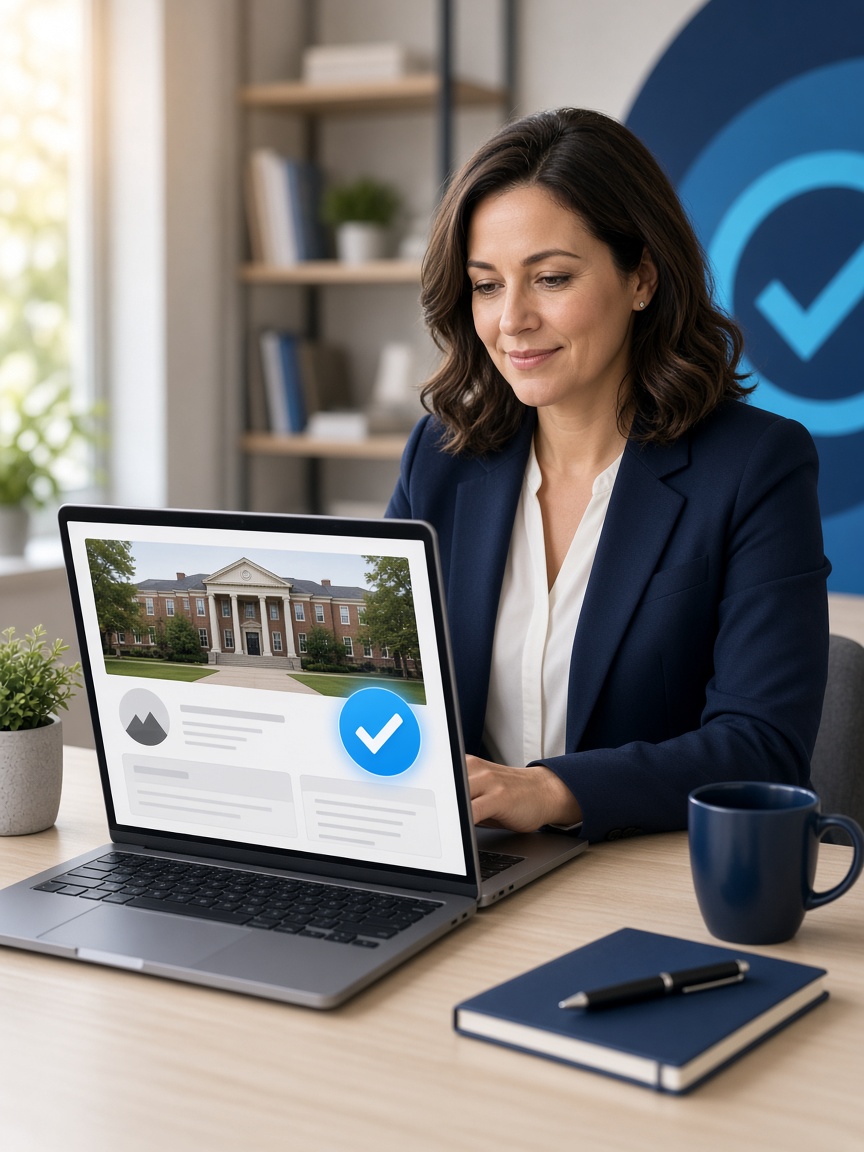 Claim your school page